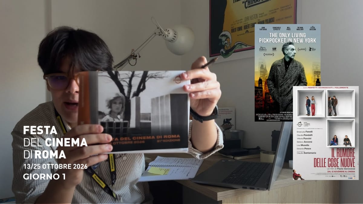 RoFF 21 - Giorno 1: The Only Living Pickpocket in New York, Il rumore delle cose nuove immagine principale dell'articolo
