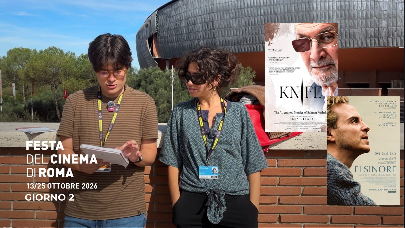 RoFF 21 - Giorno 2: Elsinore, Brianza, Knife: The Attempted Murder of Salman Rushdie immagine articolo